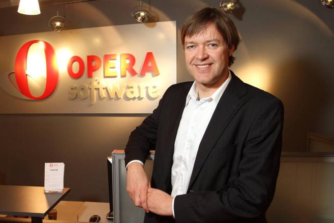 генеральный директор компании Opera Ларс Бойлесен
